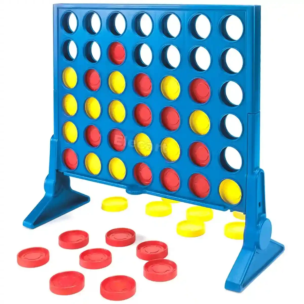 Classic Plot-4 Strategy Board Game – Engaging 2-Player Game for All Ages | Enhances Critical Thinking & Social Skills | Ideal for Family Game Nights