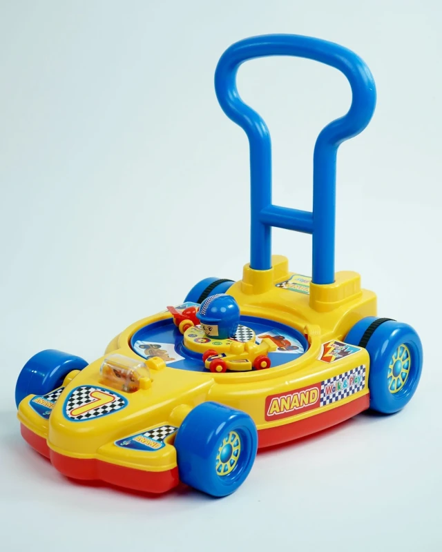 Anand Walk and Play - Encourages First Steps with Wheels, Music & Driver Motion