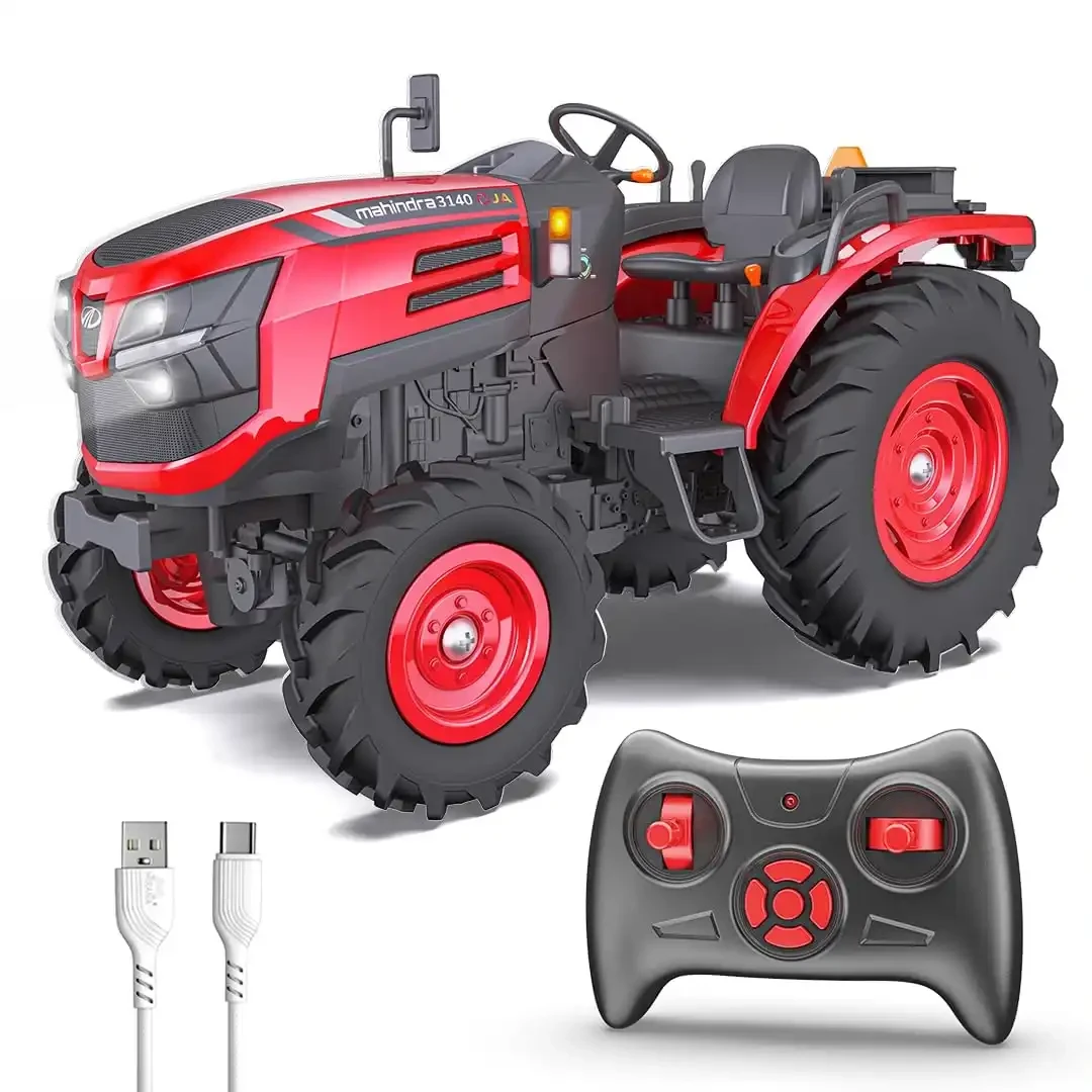 Mirana Mahindra OJA Remote Control Tractor with Bluetooth Speakers and Rechargeable Battery