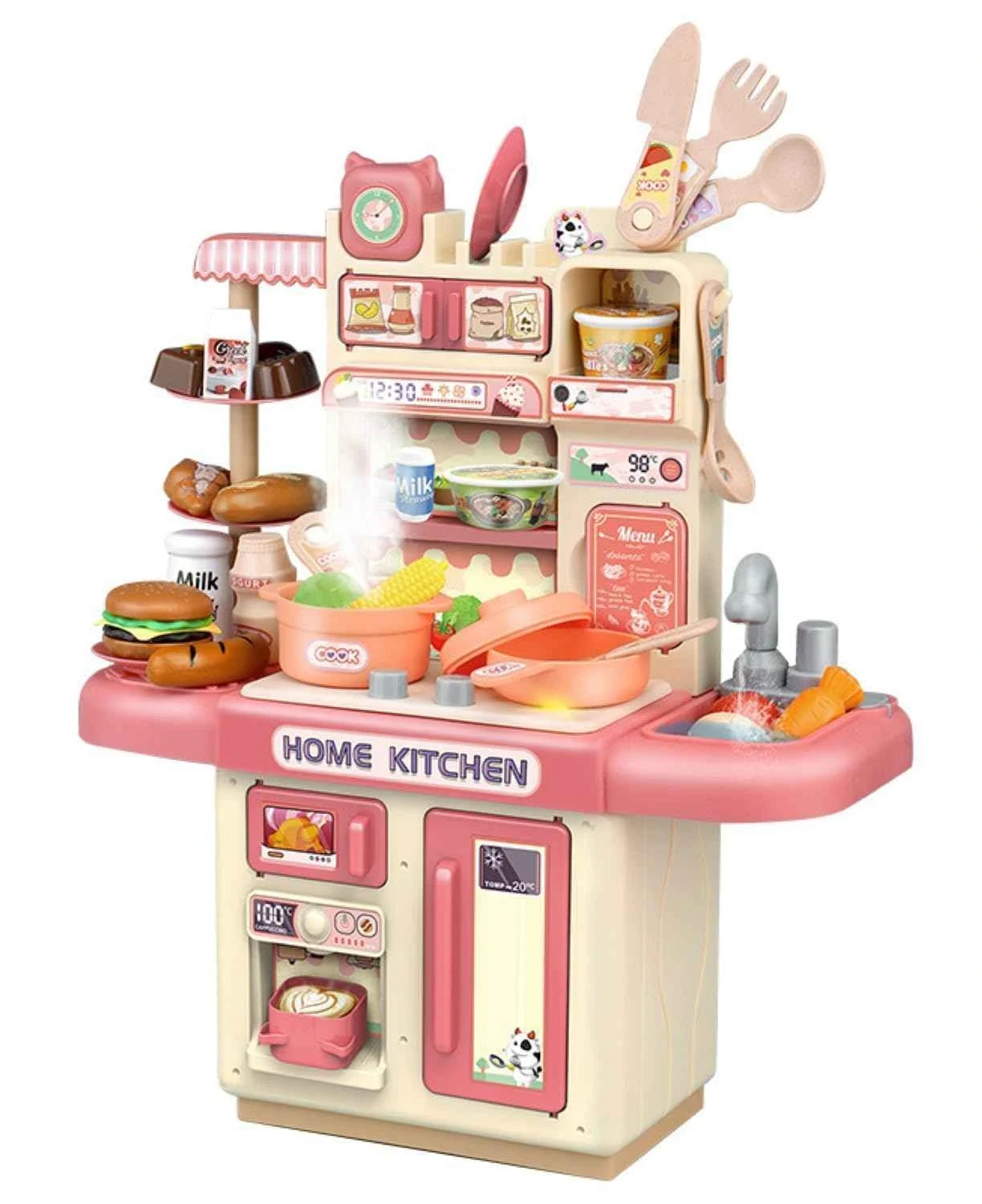 Annie Dream Kitchen Set – Compact Pretend Play Kitchen with Accessories for Kids