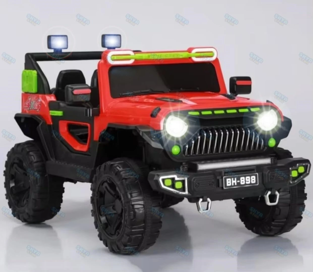 Grand Rubicon 898 Battery Operated Ride-On Jeep , For Kids Ages 1-8 Years, Durable & Stylish Electric Vehicle