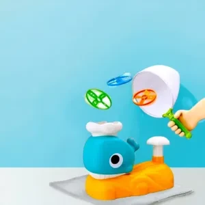 Disc Launcher | Flying Disc Launcher Toy | Whale Frisbee Toy | Trending Indoor-Outdoor Toys for Kids