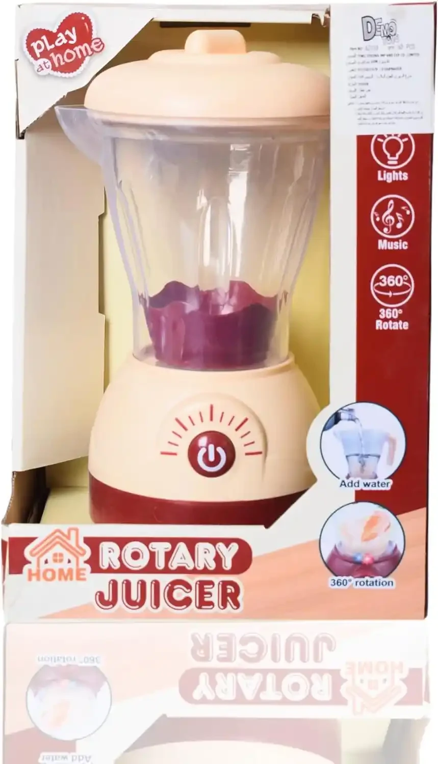 Rotary Juicer Hand Operated Fruit & Vegetable Toy for Kids